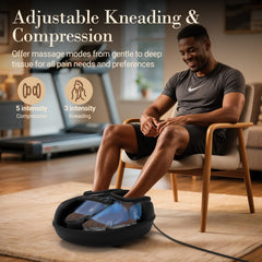 CuPiLo arch and heel compression wrap targets foot relief