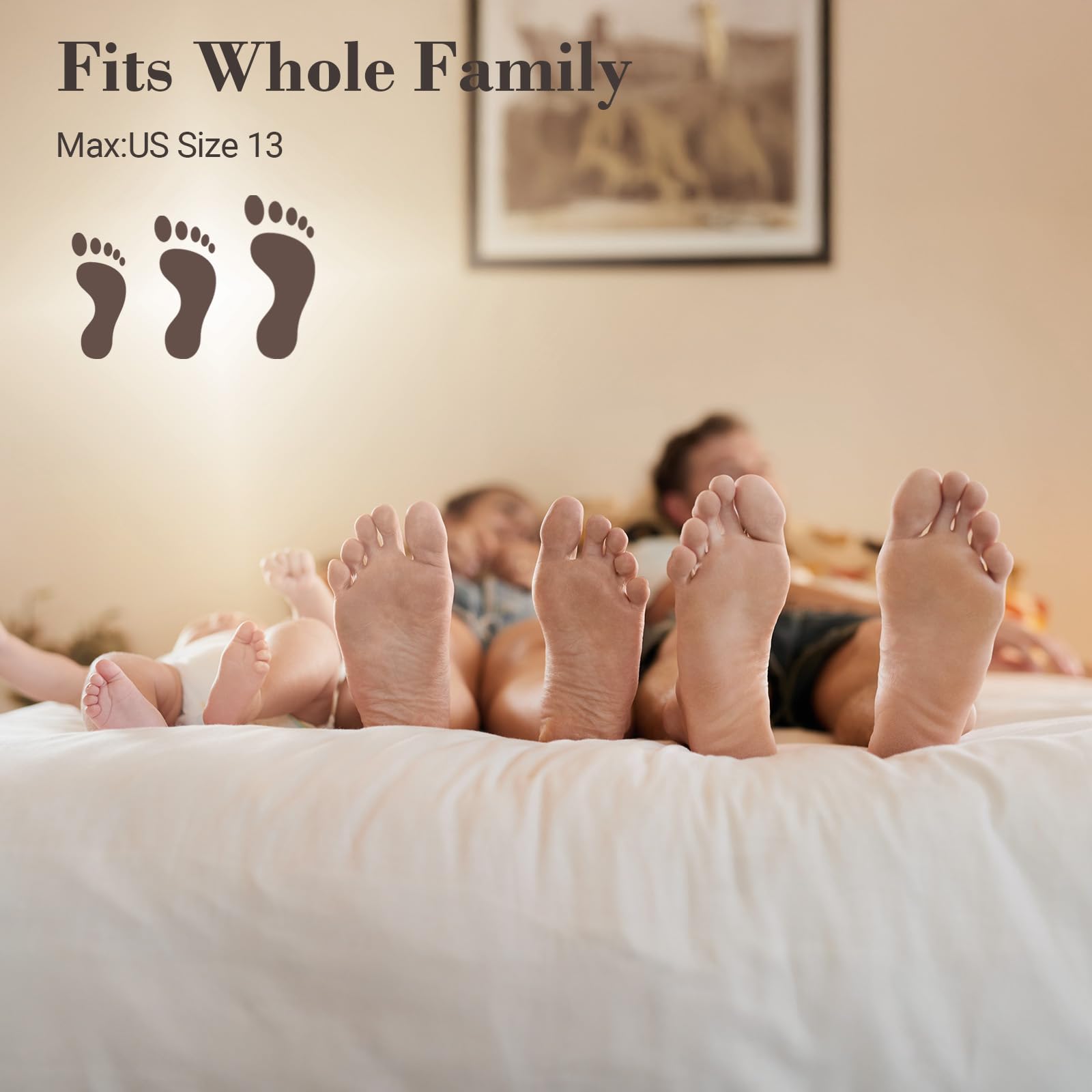 CuPiLo Foot Massager compact design fits easily in small spaces.