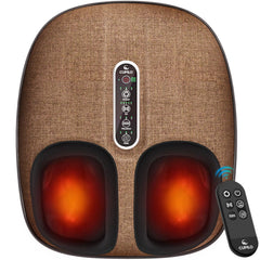 CuPiLo foot massager with heat and remote control for effortless relaxation at home