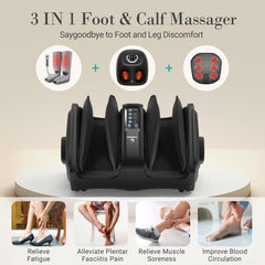 CuPiLo foot massager showing heat therapy feature for soothing warmth.