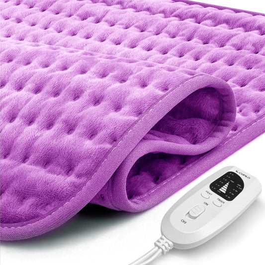 CuPiLo heating pad with full back coverage for targeted warmth.