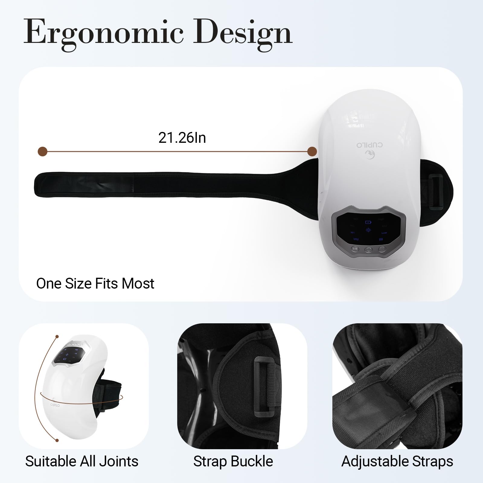 Gift-ready CuPiLo knee massager ideal for loved ones