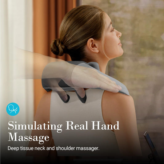 CuPiLo simulated hands kneading heads deliver deep relief