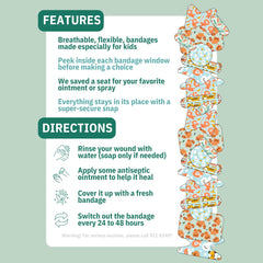 Cupkin antiseptic spray space keeps cleanup supplies within reach.