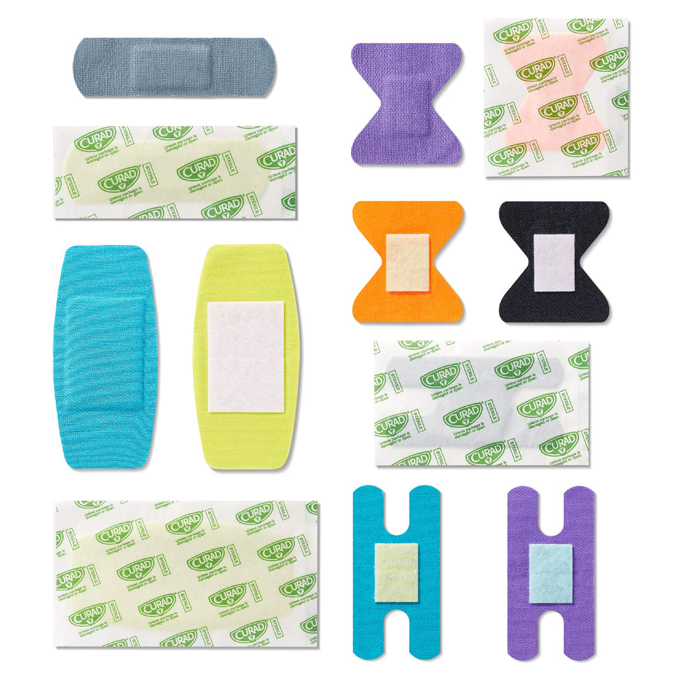 CURAD Ironman bandages 3x absorbency helps manage minor wounds during activity