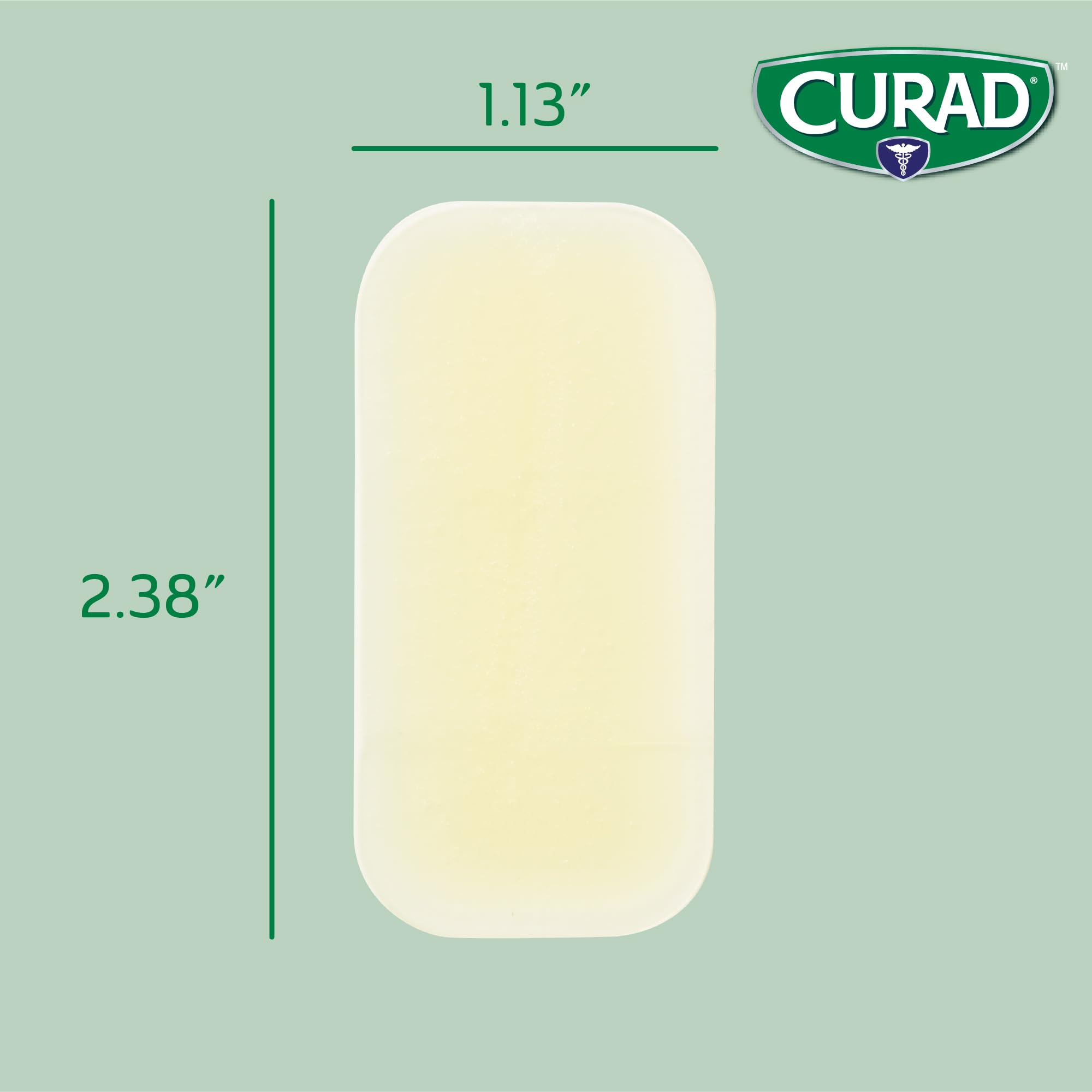 Curad Naturals Aloe Vera detail highlighting gentle skin care