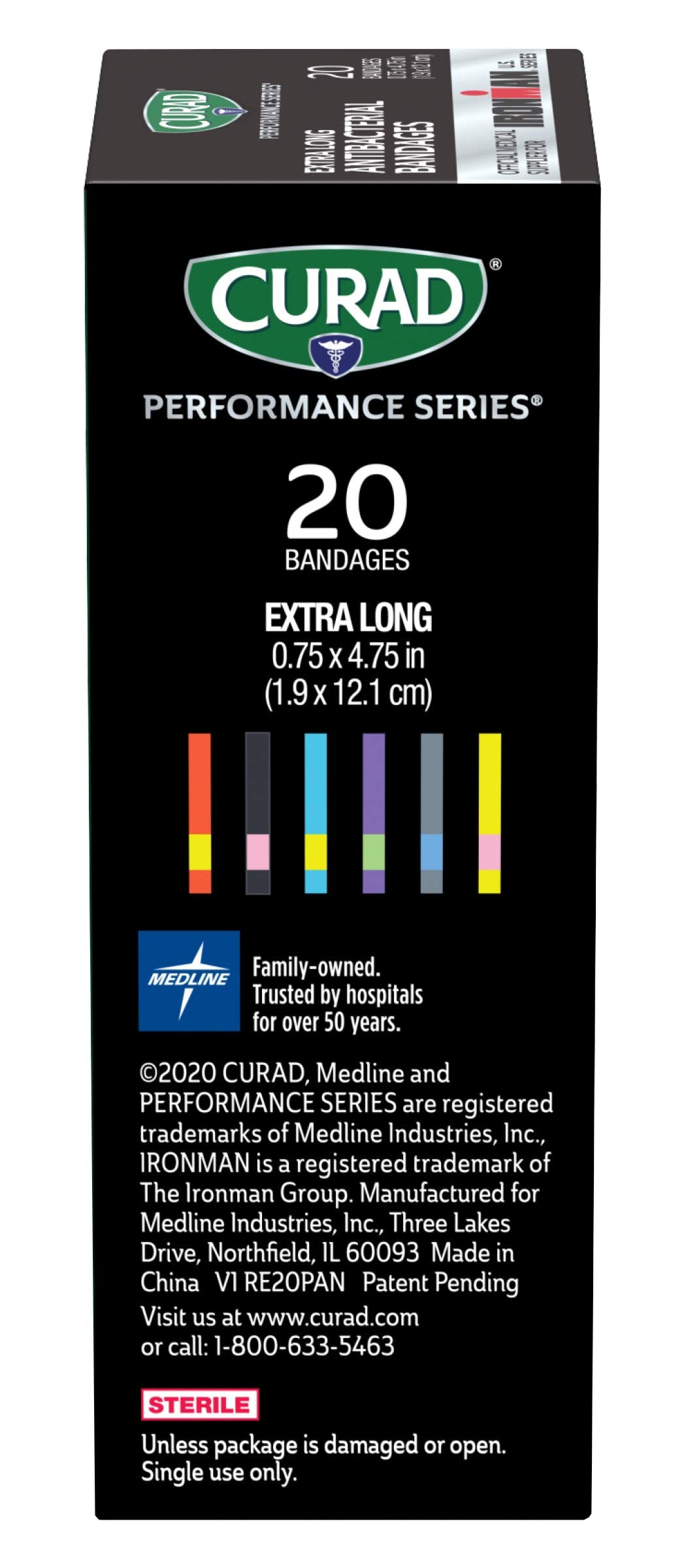 CURAD Performance Series absorbent bandages offer triple absorbency for better wound management.