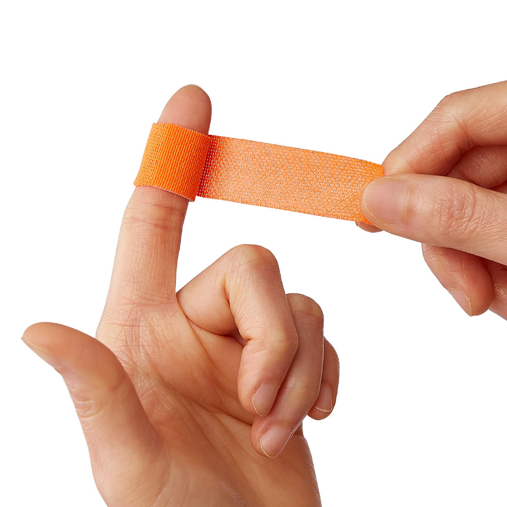 CURAD bandages endure rain and mud during tough outdoor activities.