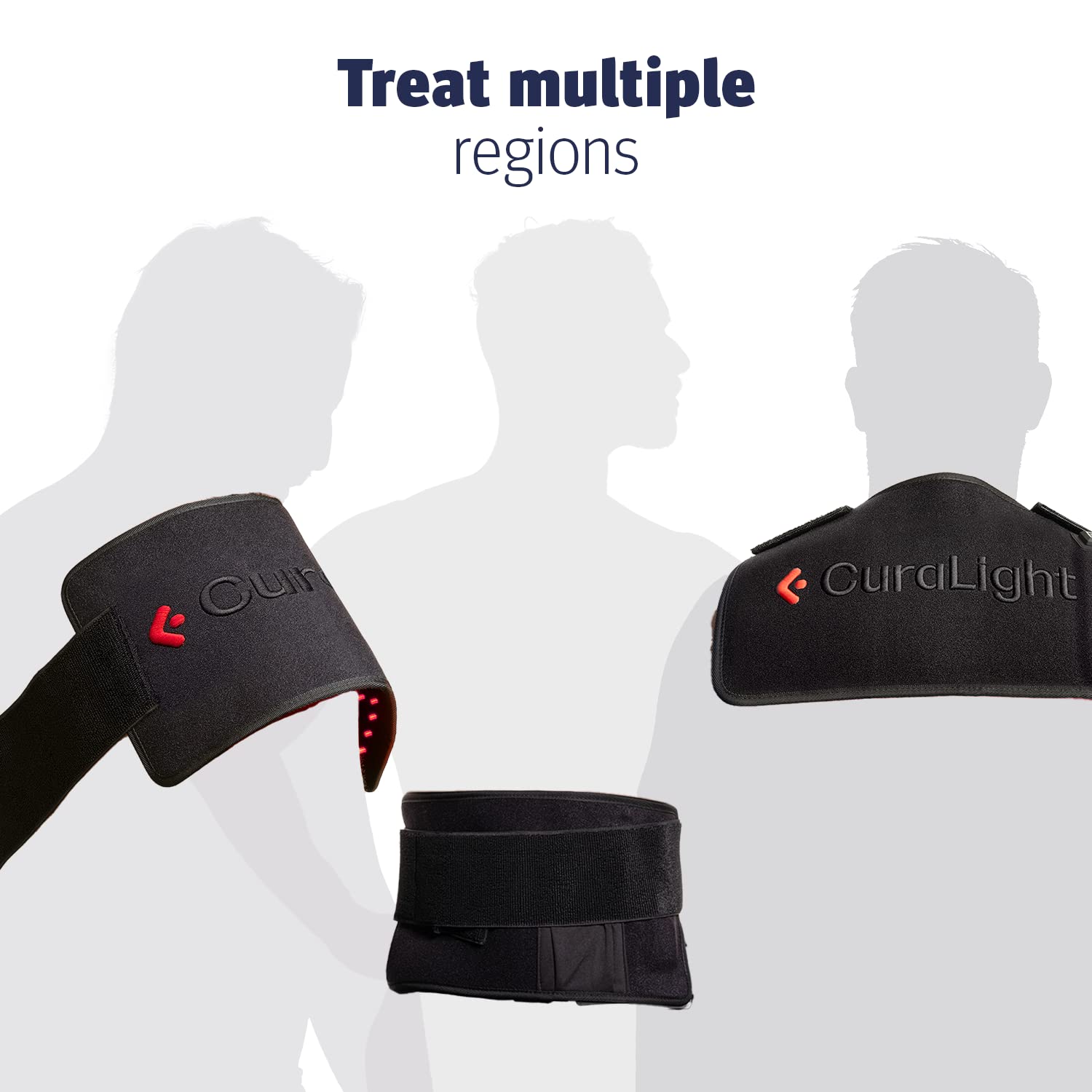 CURALIGHT portable case shows convenient storage for travel-ready therapy sessions