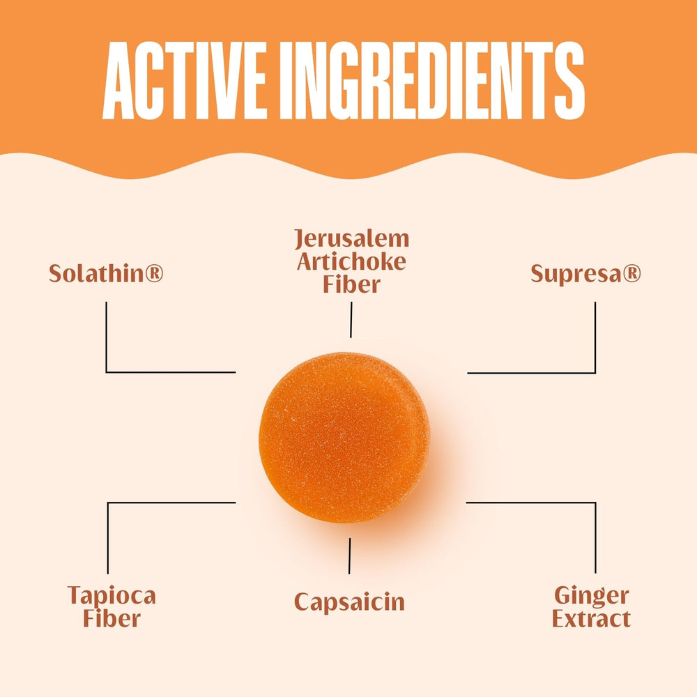 curb APPETITE on a desk, focus-friendly energy while reducing snacking.