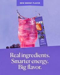 Cure Hydration Performance pouch of 14 packets displayed for daily use.