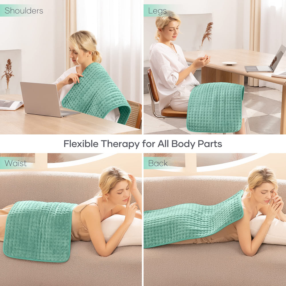 CURECURE moist and dry heat therapy options for deeper relief.