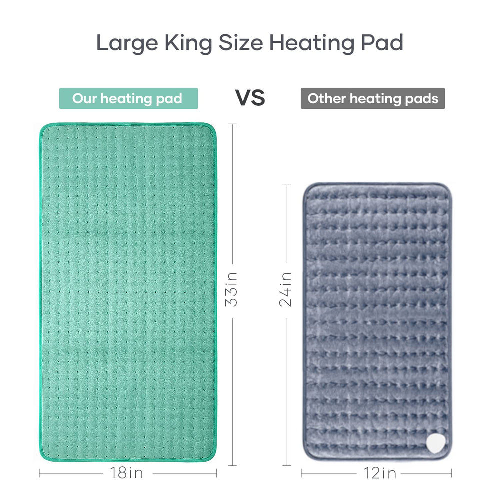 CURECURE pad with fine mist spray enhances heat penetration and relaxation.