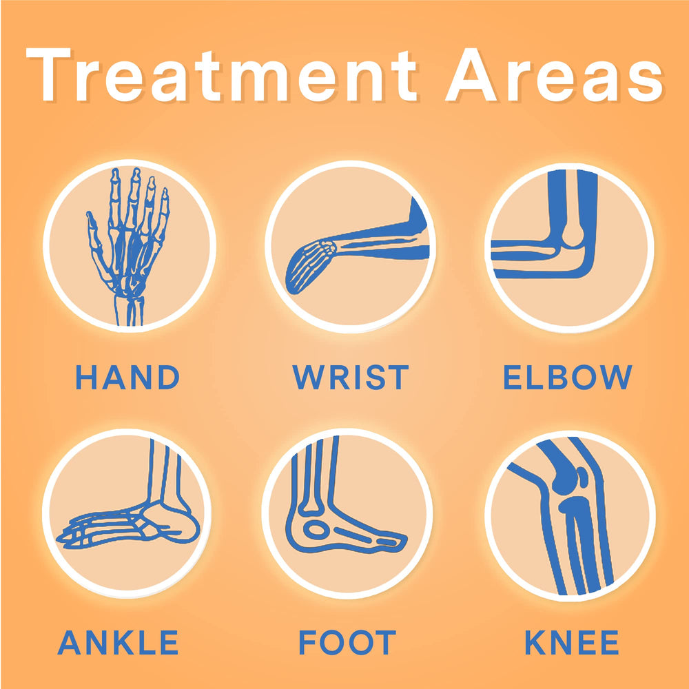 Curist Diclofenac Arthritis Cream Gel on foot and ankle area for localized relief.