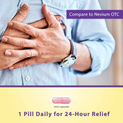 Close-up of Curist 20mg capsules showing strength on label.