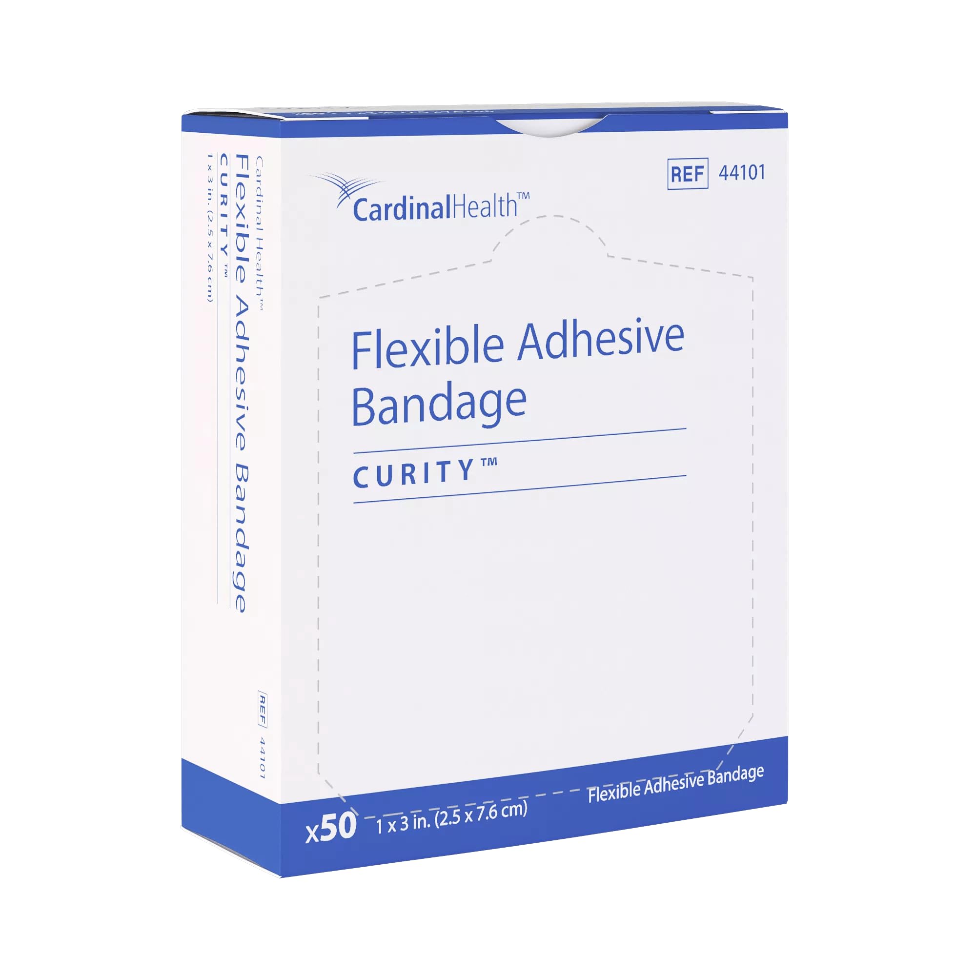Curity bandage pad 1x0.875 inch ideal for precise wound coverage on bends.