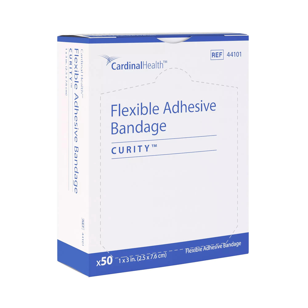 Curity bandage pad 1x0.875 inch ideal for precise wound coverage on bends.
