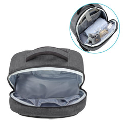 CURMIO CPAP backpack keeps equipment stable with non-slip bottom feet.