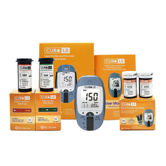 CURO L5 device front view for convenient at-home testing