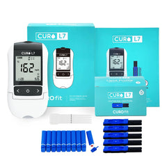 CURO-L7 test device front view for at-home cholesterol screening