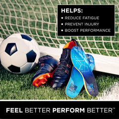 Currex CleatPro comfort cushion insole enhances impact absorption during sprints and jumps