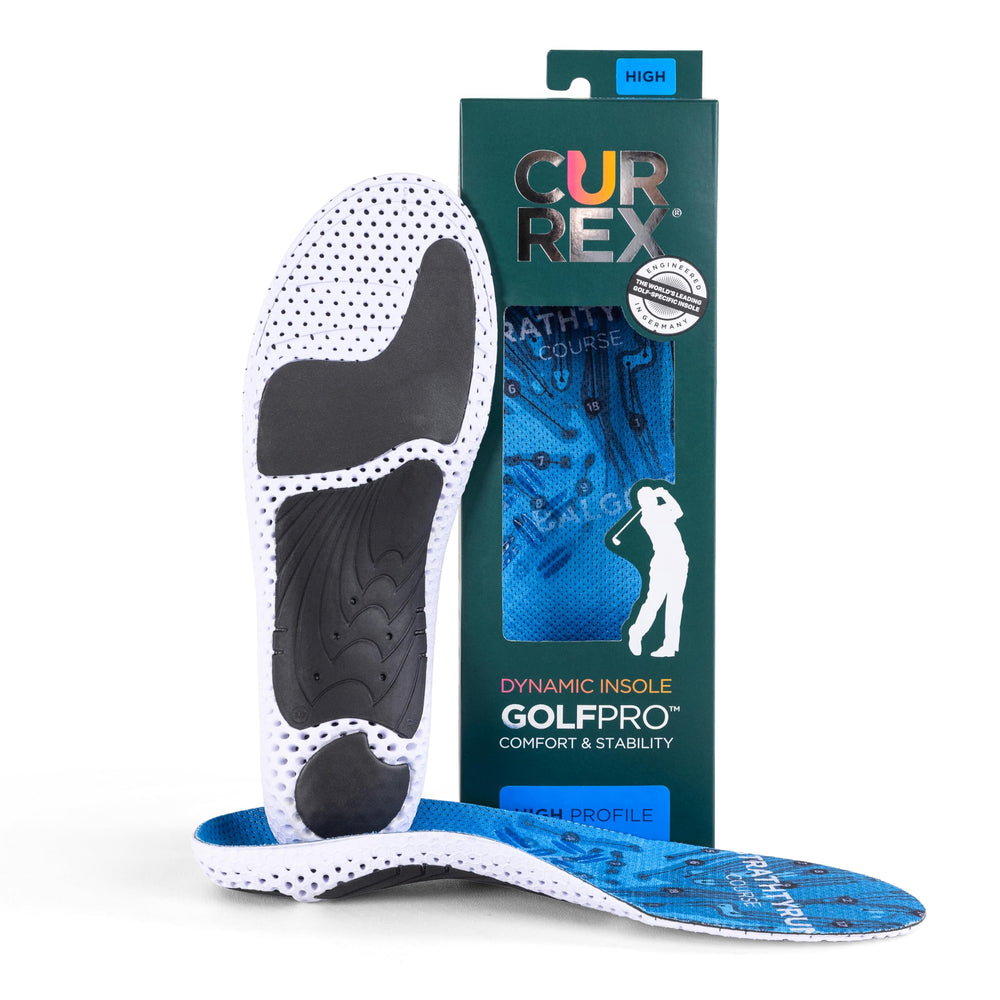 Currex GolfPro arch support close-up for better balance and stability