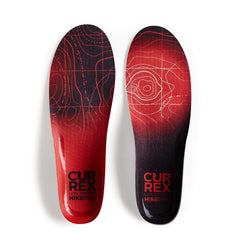 CURREX HikePro low arch support for flexible hiking comfort.