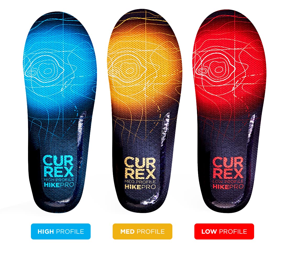 Currex HikePro breathable materials wick moisture and prevent overheating on hot days.