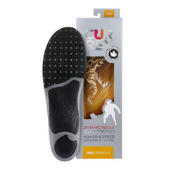 CURREX HockeyPro insoles arch support for improved stability and power transfer on skates
