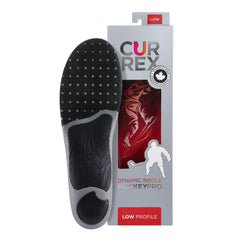CURREX HockeyPro insoles with dynamic arch for secure skate fit.