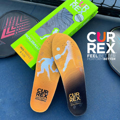 CURREX PICKLEBALLPRO insoles designed for men and women to fit a wide range of pickleball shoes.