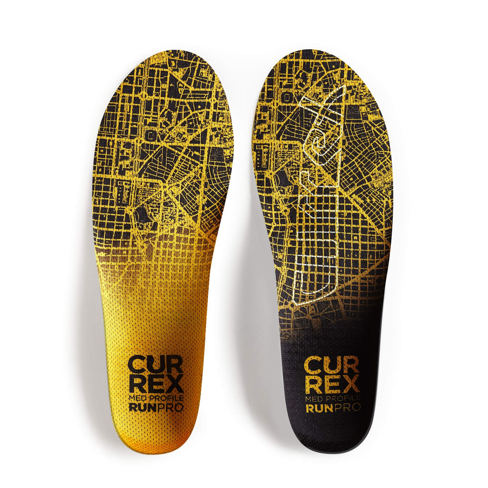 CURREX RunPro insoles with dynamic arch support for medium to high arches
