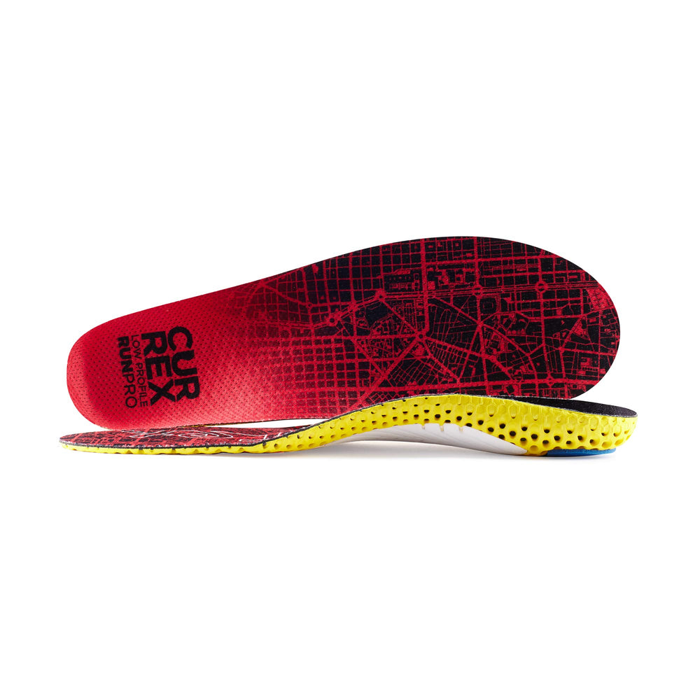 Currex RunPro insoles deliver rebound cushioning for energized steps on trails and tracks.