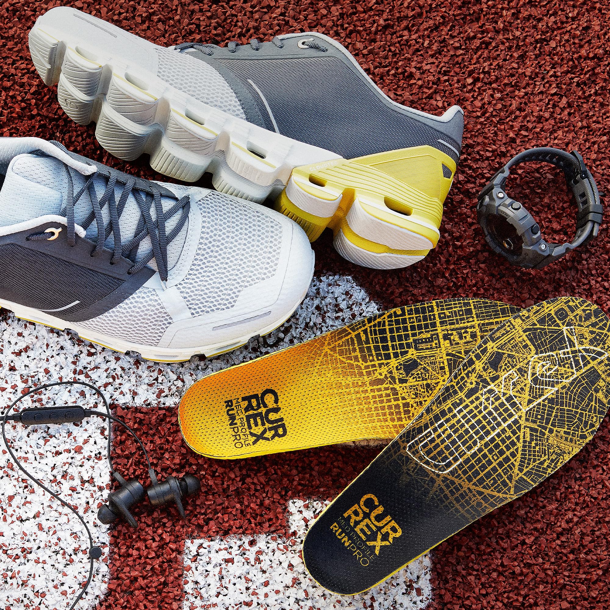 Currex RunPRO performance fit for running shoes improving propulsion and consistency.