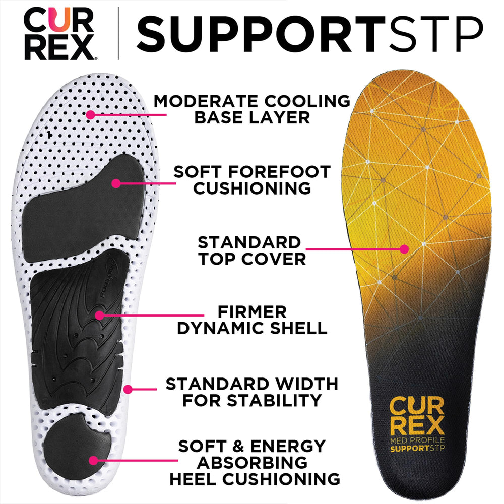 CURREX SupportSTP dynamic arch profiles customize your fit