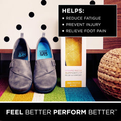 CURREX SupportSTP heel cup design locks the foot for added stability during workouts.
