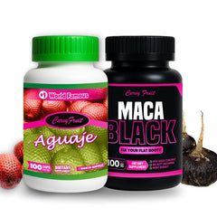 Curvy Fruit Aguaje Maca bottle highlights glute-volume target