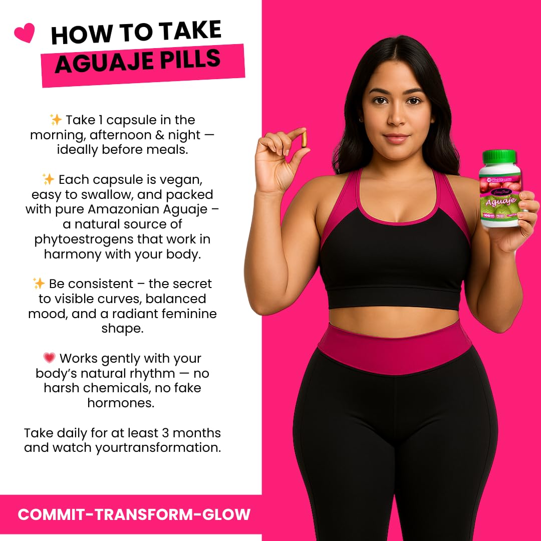 CurvyFruit capsules poured into hand for easy daily use.