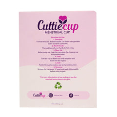 Cuttie Cup complete kit over 30: designed for adult comfort and practicality.