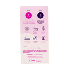 Cuttie Cup soft silicone menstrual cup: comfortable daily wear.