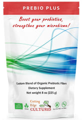 Cutting Edge Cultures Prebio Plus scoop for precise, easy dosing in foods and drinks.