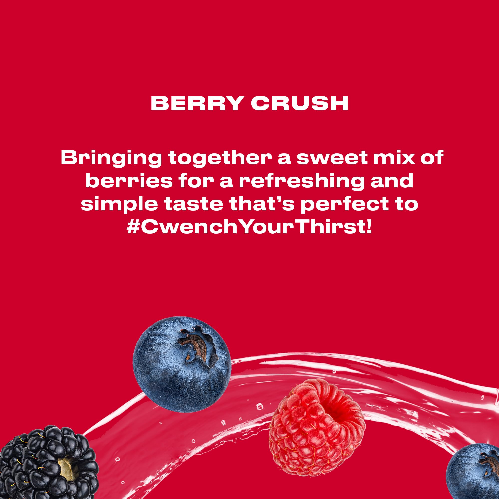 CWENCH Hydration eco-friendly tetra Pak packaging for sustainable hydration.