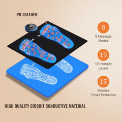 CWTUL EMS electrode pads for targeted foot stimulation