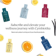 Cymbiotika liposomal delivery technology enhances stability and absorption.