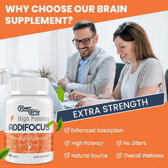 CyberCerix caffeine from green tea for steady energy.
