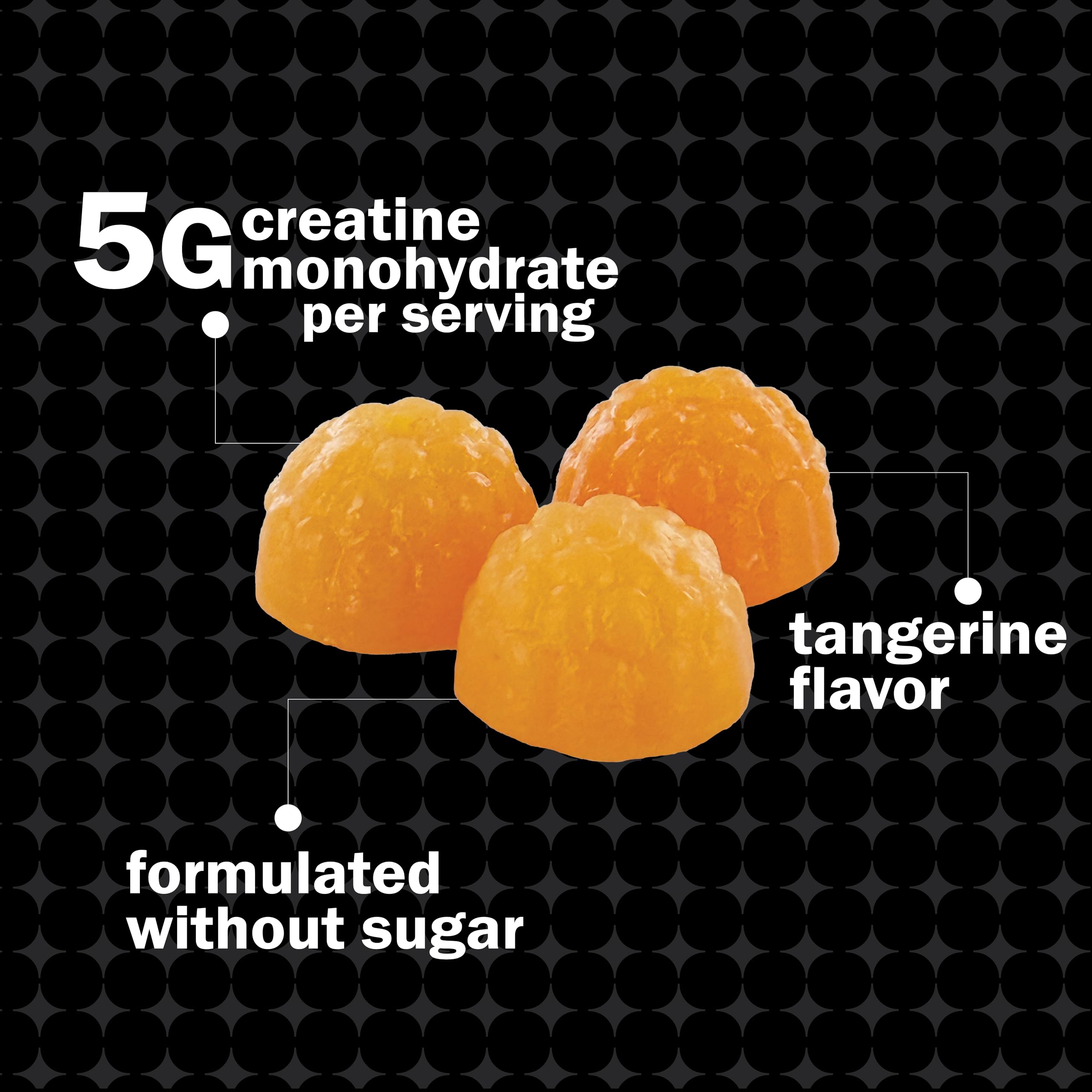 Cybergenics Creatine Gummies package conveys a mess-free routine for busy athletes.