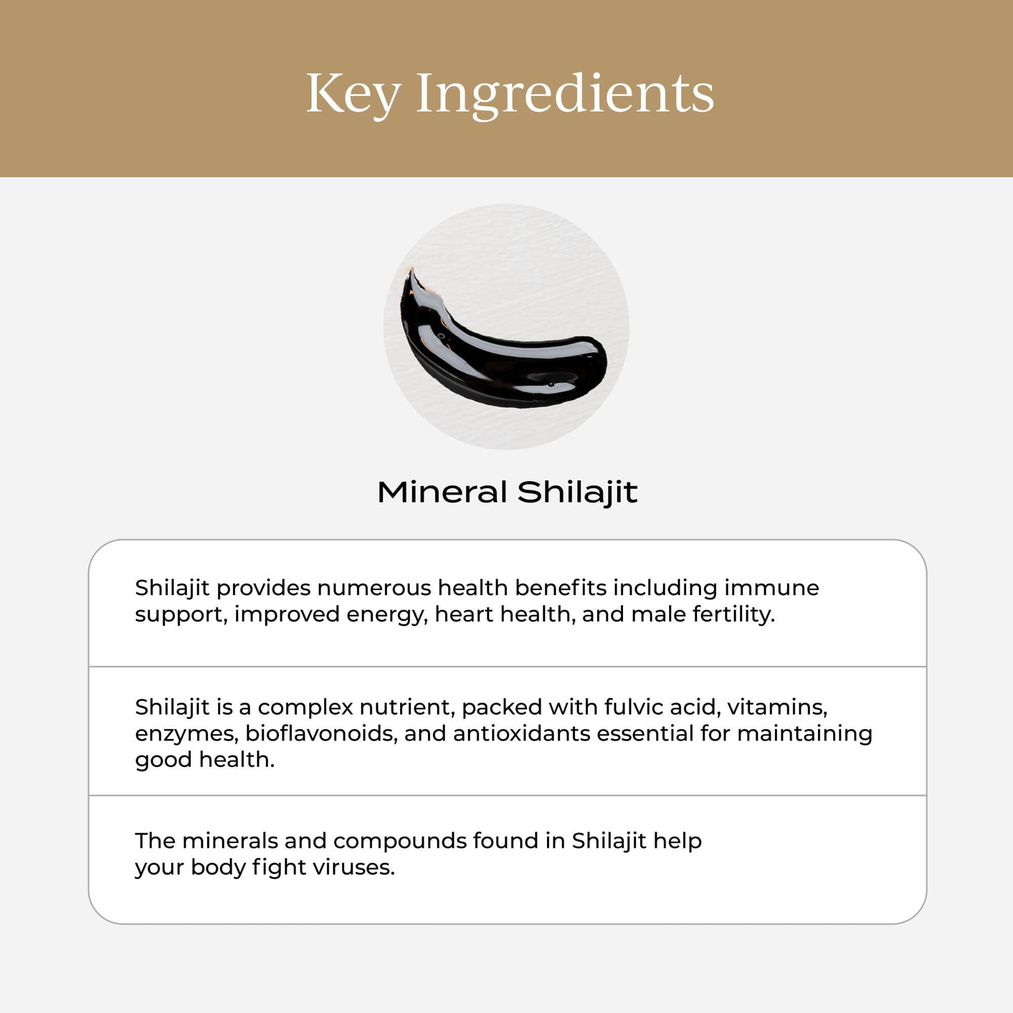 Shilajit Resin added to coffee or tea for a smooth ritual