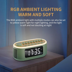 CYBORIS baby room use green, soothing sounds for infant comfort.