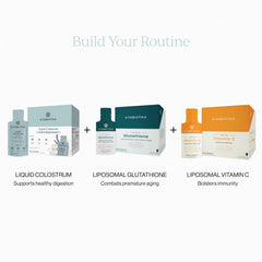 CYMBIOTIKA Liquid Colostrum ready for a quick daily sip.