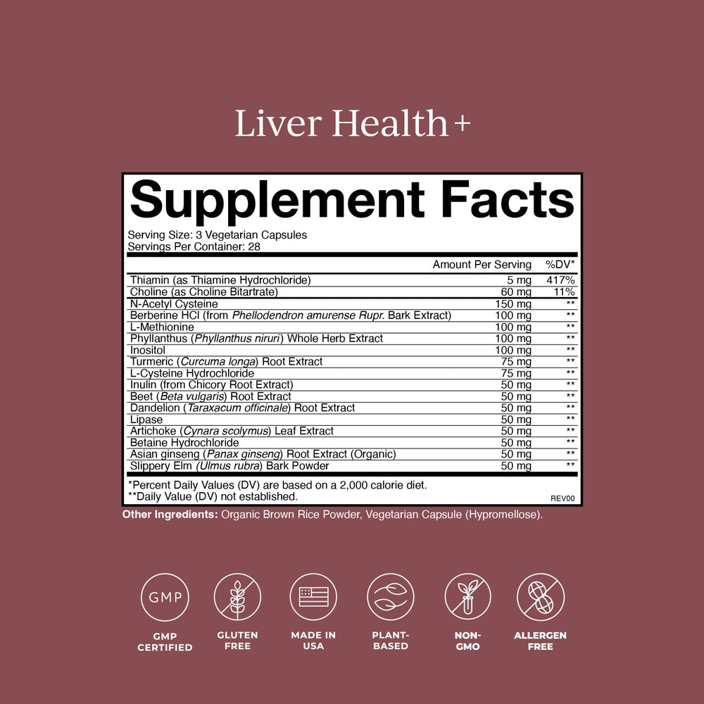 CYMBIOTIKA Liver Health packaging display for easy shopping.